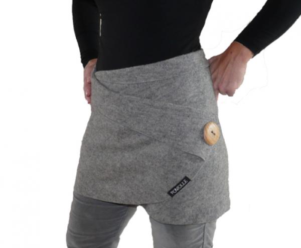 Powolle Schurwolle - grau 42/44 (L)